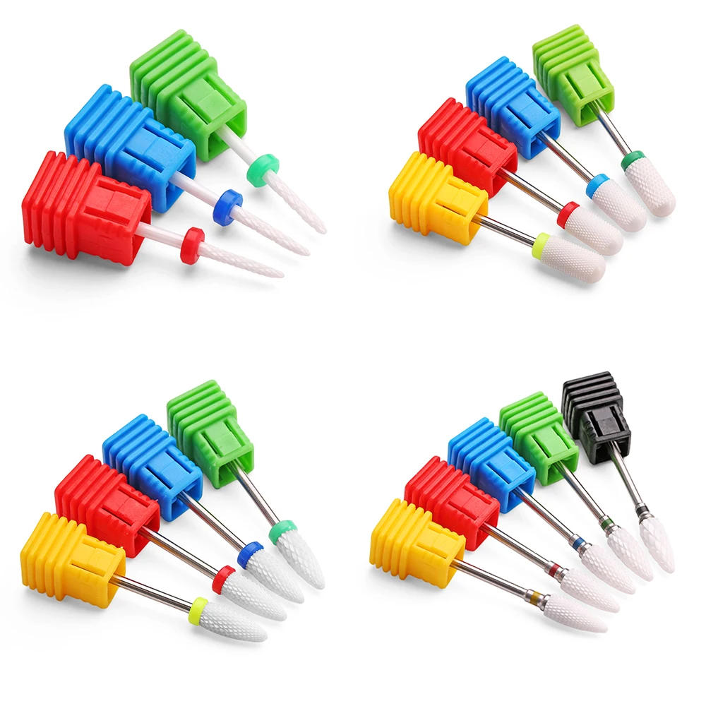 Description Picture 6 of item1pcs Ceramic Nail Drill Bit For Electric Manicure Drills Machine Milling Cutter Nail Files Buffers Nail Art Equipment Accessory