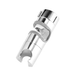 Adjustable Hand Shower Rail Head Bracket Holder 20-25mm for Slide Bar Slider Clamp Bathroom ABS Chrome Plated