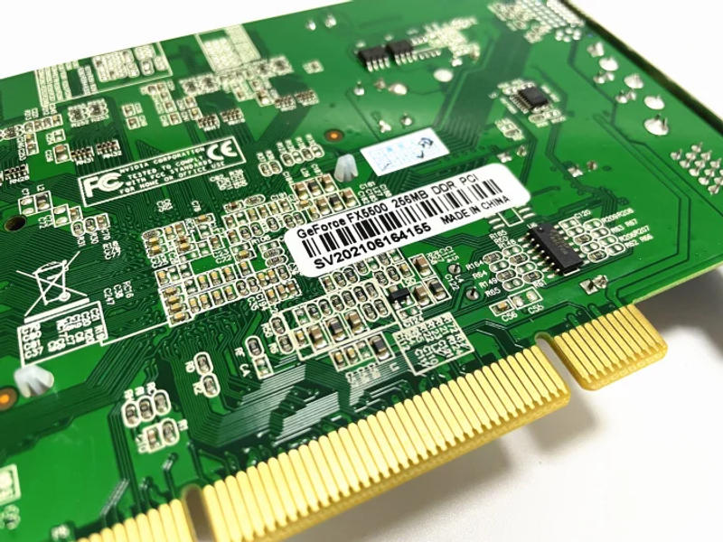 Description Picture 5 of item100% High Quality New nVIDIA GeForce FX5500 PCI Graphic Card FX 5500 256MB 128bit DDR VGA / VGA PCI Video Card
