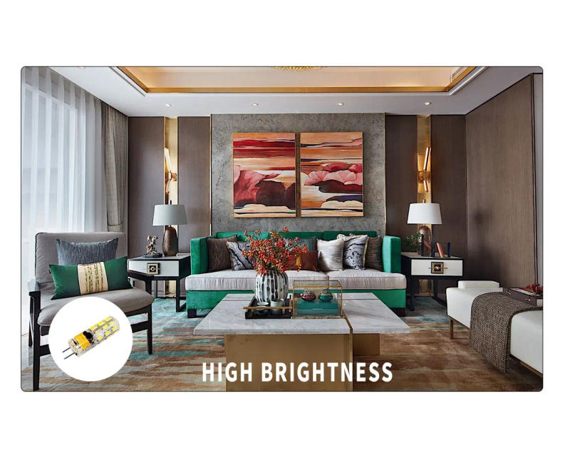 Description Picture 4 of itemG4 12V Led Bulb 1.5W 2W 3014SMD 2835SMD Silicone PC 360 Beam Angle Chandelier Light Save Electricity Replace Halogen G4 Lamps