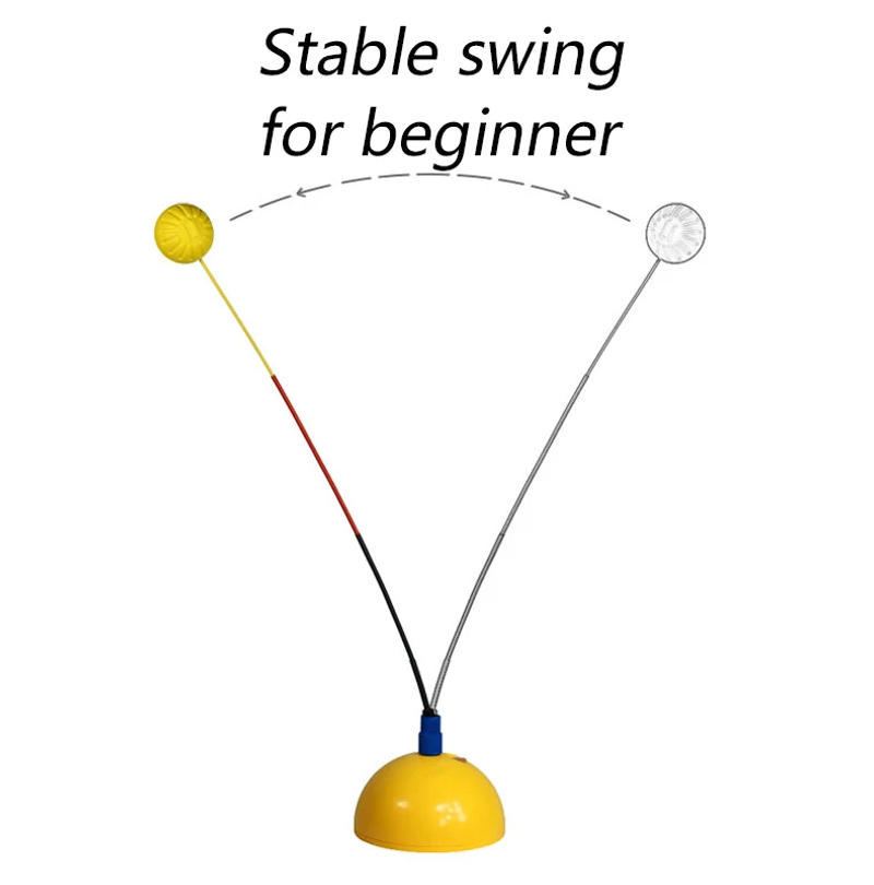 Description Picture 6 of itemPortable Tennis Trainer Equipment Rebound Practice Training Tool Professional Rebounder Swing Ball Tennis String Accessories
