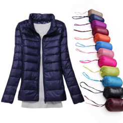Ultra Light Duck Down Women Lightweight Coat Warm Female Windbreaker Parka Women's Down Jackets Coats Female Hooded Parka