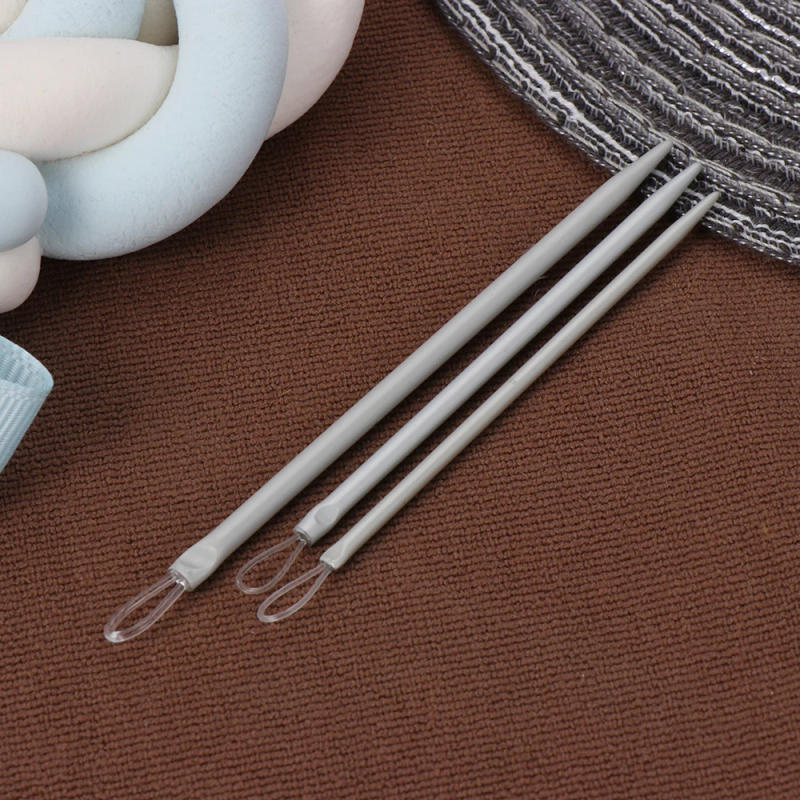 Description Picture 4 of item3Pcs/set Big Eye Nylon Wire Knitting Needles Yarn Sewing Needles Apparel Sewing & Fabric Home Art Craft Wool Thick Knitter
