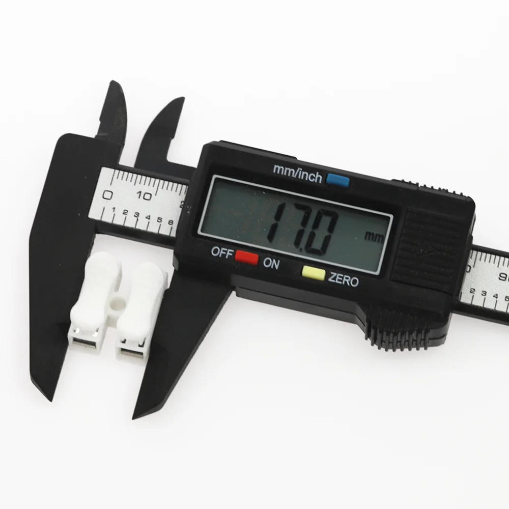 Description Picture 6 of item1pcs/10Pcs CH-2 CH-3 Spring Wire Quick Connector 2P 3P Electrical Crimp Terminals Block Splice Cable Clamp Easy Fit Led Strip