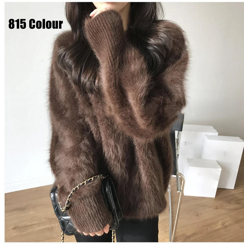 Description Picture 6 of item50g+20g Partner / Set Super High Quality Graded Yarn Long Mink Yarn DIY Knitting For Woman Sweater Baby Scarf Hat пряжа Yarn