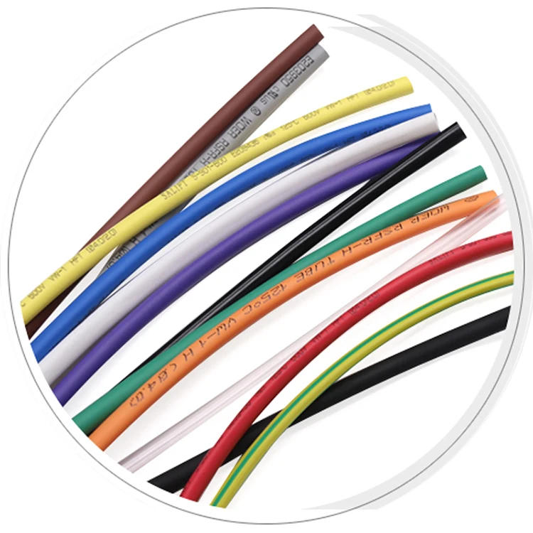 Description Picture 5 of item5M Diameter 0.6 0.8 1 1.5 2 2.5 3 3.5 4 4.5 5 5.5 6mm Polyolefin Heat Shrink Tube 2:1 Ratio Insulated Cable Sleeve  Shrink Wrap
