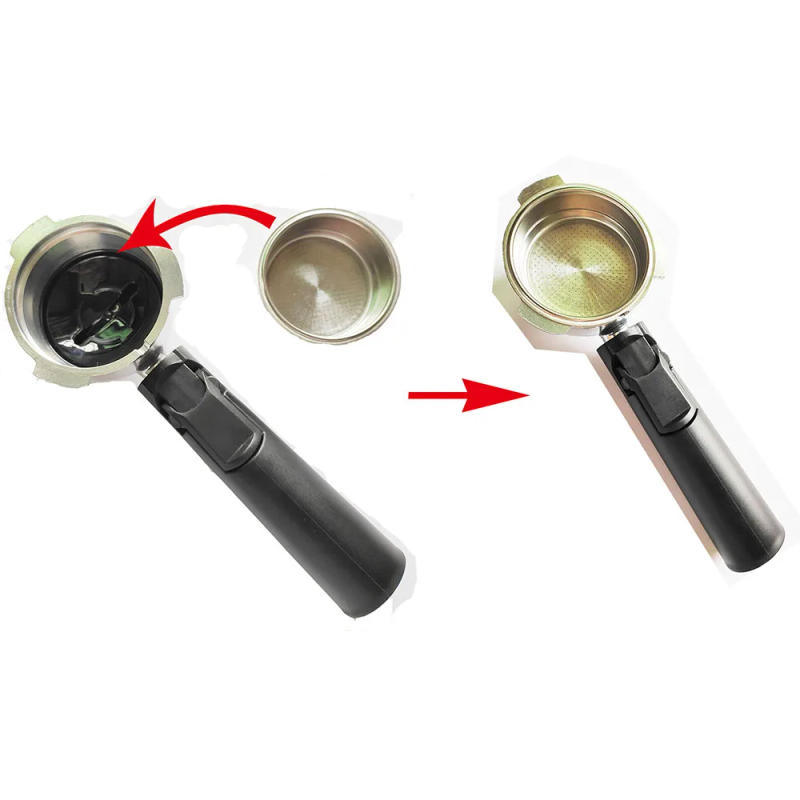 Description Picture 5 of item51mm Double-Cup Coffee Machine Pressurized Filter Basket for Household Coffee Maker Parts Non-Pressurized Coffee 2-Cup