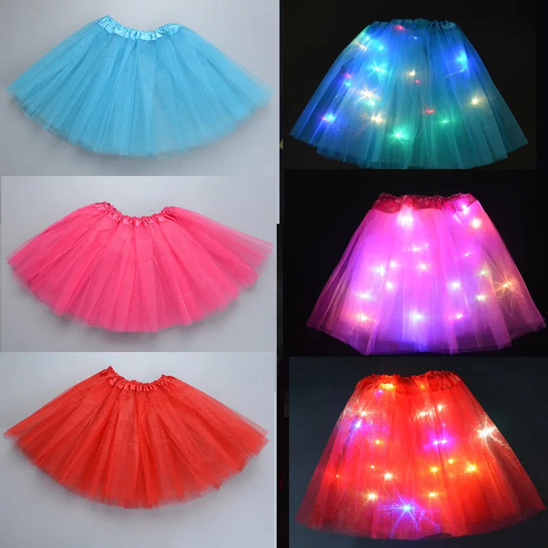 Description Picture 5 of itemWomen Girl LED Skirt Glow Light Up Tutu Tree Headband Gift Fairy Party Birthday Costume Navidad Wedding Festival Christmas