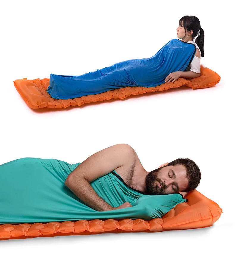 Description Picture 6 of itemNaturehike Sleeping Bag Liner Ultralight Elastic Sleeping Bag Liner Travel Hotel Sheet Outdoor Hiking Camping Sleeping Bag Liner