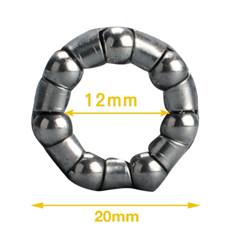 Description Picture 3 of item20/25/30/40mm Bicycle Headset Caged Ball Bearing Frame Front Rear Fork Pearl Retainers MTB Cycling Headset Bearing Parts Tool