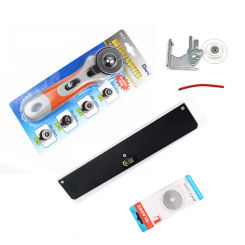 Flat Rubber Band Cutting Suit Taper Ruler + Hobbing Cutter Slingshot Tool Outdoor Shooting
