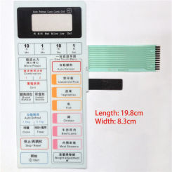 Microwave Oven Membrane Panel Switch Panel Touch Button for NN-K652S 652HHN NN-652S NN-K652 Microwave Oven Parts