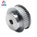 Timing Belt Pulley HTD5M-40T Transmission Pulley 21mm Belt Width 8/15/20mm Bore Aluminum Alloy 40Teeth Gear Pulley With Keyway