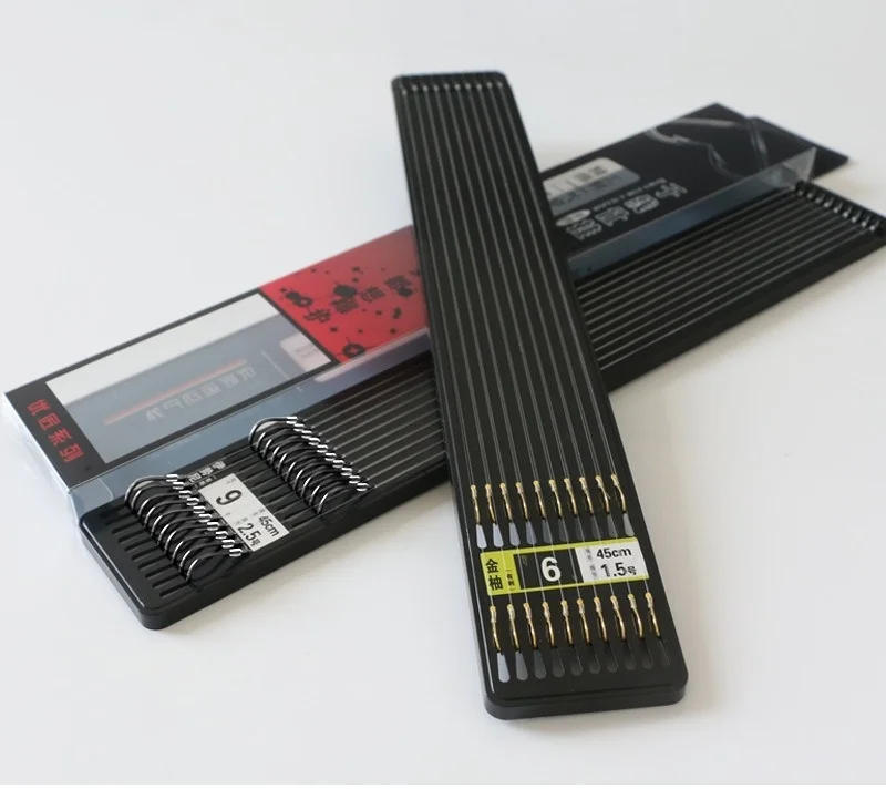 Description Picture 6 of item20 Hook /10 Pair Hook Bait New Fine Packaging Fishing Tackle Fishing Line Double Hook Manual Double Hook Fishing Tools