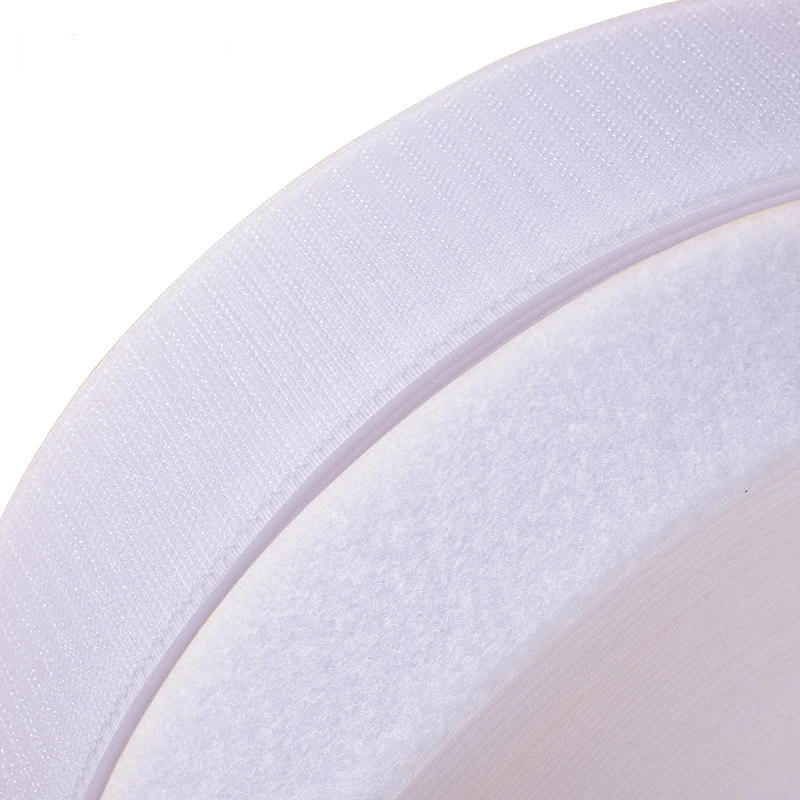 Description Picture 4 of item1Meter/Pair 16/20/25/30/38/50/100mm Adhesive Hook and loop Fastener Tape No Glue Adhesive Sewing-on Strips Magic Tape for Craft