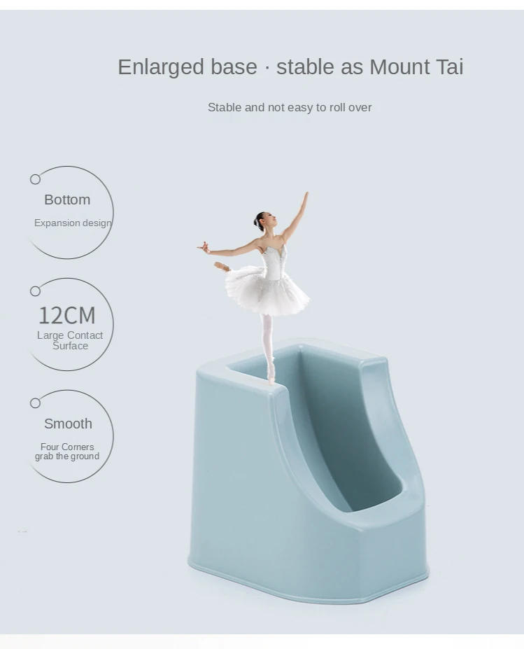 Description Picture 5 of itemHand Held Double-sided Long Handle Gap with Seat Toilet Brush No Dead Corner Toilet Environmental Protection Brush Toilet Clean