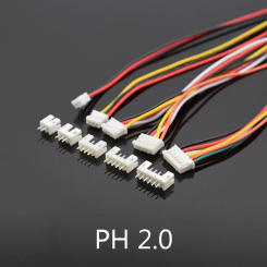 10Sets Micro JST PH 2.0 Male Female Connector 2/3/4/5 Pin Plug With terminal Wires Cables Socket 26AWG length 10cm 20cm 30cm
