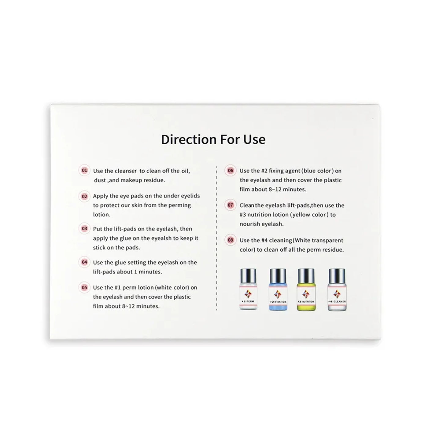 Description Picture 5 of itemProfessional Eyelash Lift Kit Eye Lashes Eye Brow Lifting Extension Perm Set Eyelash Perming Kit Curly Eyelashes Makeup Tool