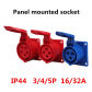 Panel  socket 16A