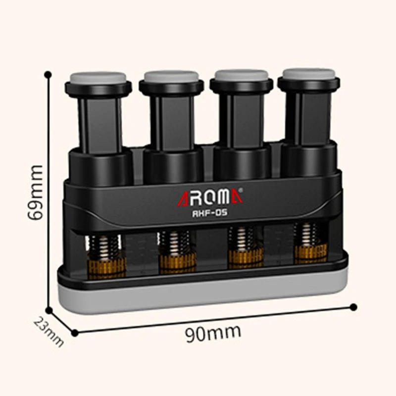 Description Picture 3 of itemAroma Ahf-05 Guitar Bass Piano Finger Workout Exerciser Medium Tension Hand Grip Trainer Power Gripper Guitar Accessories