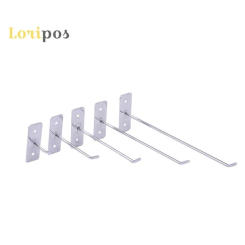 Shelf Mounting Basket Metal Wall Shelf Hanger Hardware Wall Racking Display Hook Shelf Hanging Organizers Hanger Organizer Shelf