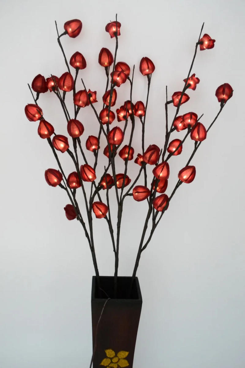 Description Picture 6 of itemLighted Chinese Lantern Branches 39" Height 48 Led Chinese Lantern Branch Lights 3 color to coice Living Room Decoration