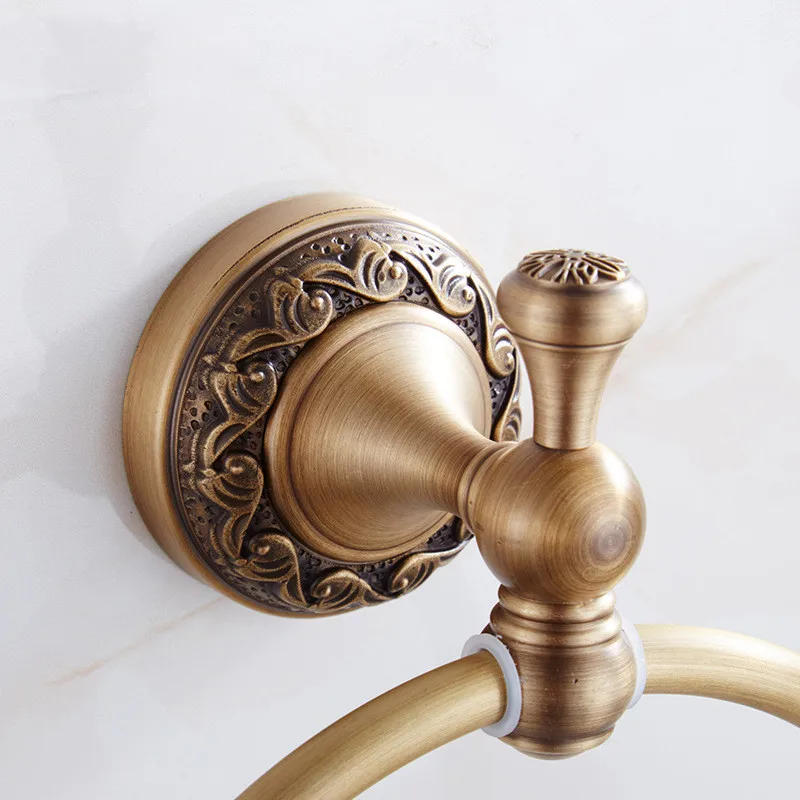 Description Picture 6 of itemRetro European-style simple towel ring all copper towel rack towel pendant towel hanging European-style towel ring bathroom