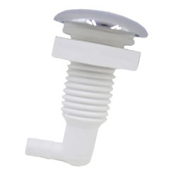 Twisted teeth bow bubble nozzle,Chromed surface,pvc base  hot tub air jet ,Massage Bathtub Accessories