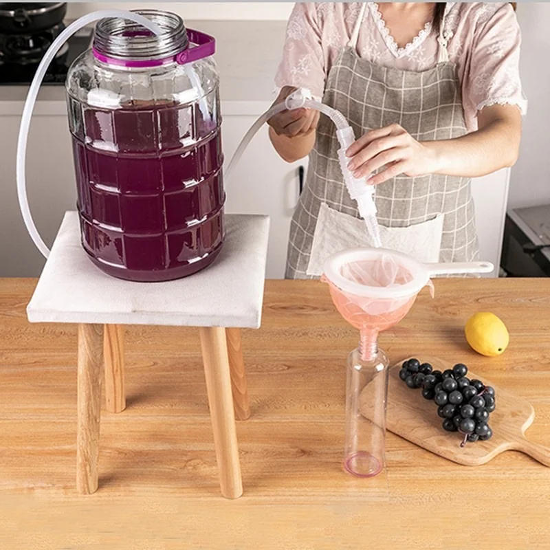 Description Picture 2 of itemWine Making Filter Home Brewing Hose Wine Beer Making Tool Food Grade Materials Selling Hand Hop Knead Siphon Filter