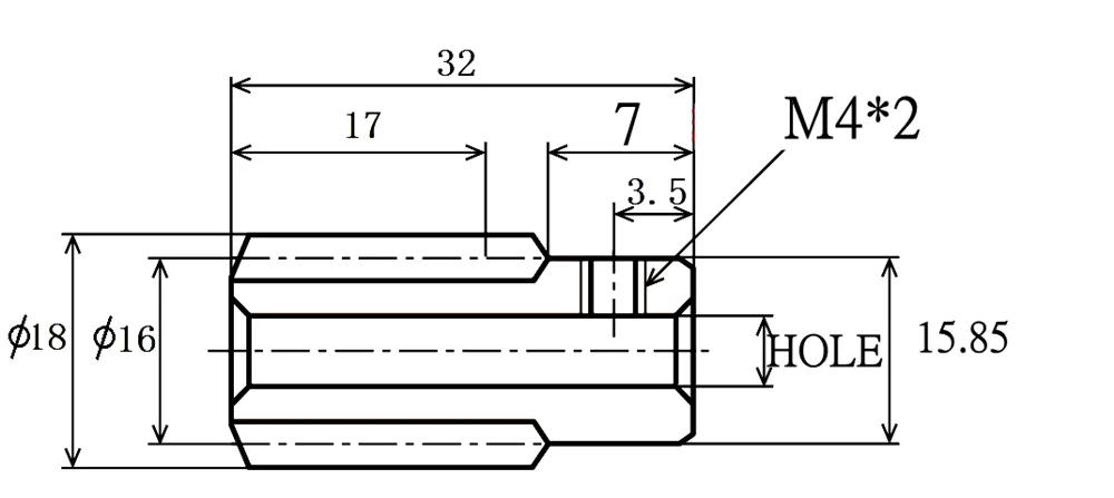 Description Picture 2 of item1M Worm Gear drive 1:20/25/30/40/50/60 Speed Ratio 40cr High quality Precision Worm 6/8/10MM