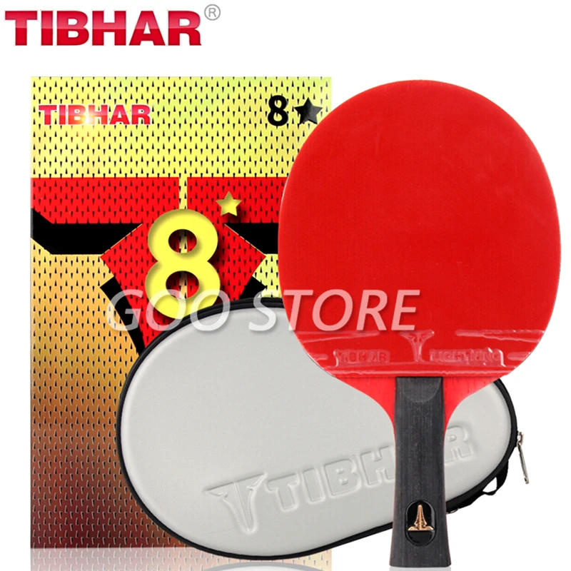 Description Picture 4 of itemTIBHAR Table Tennis Racket 6/7/8/9 Stars All-round Pipmles in Ping Pong Rackets Blade with Sponge