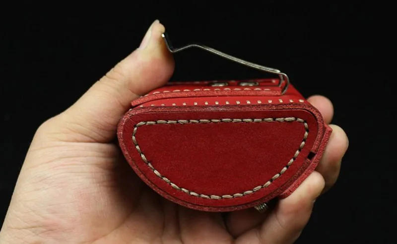 Description Picture 4 of item2019 New Handmade Slingshot Bag Steel Ball Bag with Zipper Slingshot Bag Hunting Tools Accessories