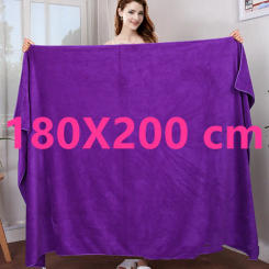 The new microfiber bath towel is super absorbent, soft and quick-drying, super large bath towel, multi-purpose travel sports