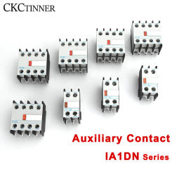 Auxiliary Contact for CJX2 LC1-D AC Contactor LA1-DN22 LA1-DN11 F4-02 F4-11 F4-22 F4-11 F4-31 Contactor block 4 Poles 2NO+2NC