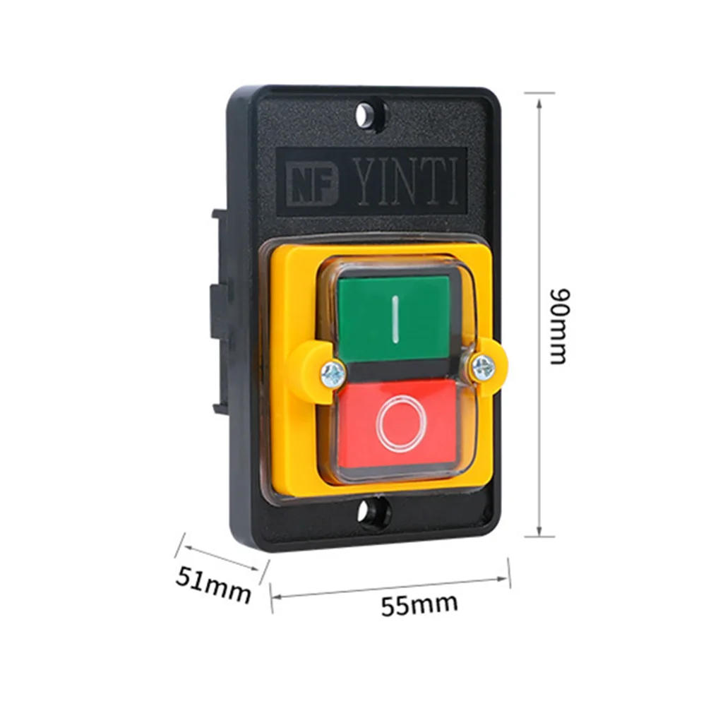Description Picture 3 of itemDurable Machine Drill Motor Waterproof Accessories Switch Industrial Push Button for Cutting ON/OFF Electric Home for KAO-5M