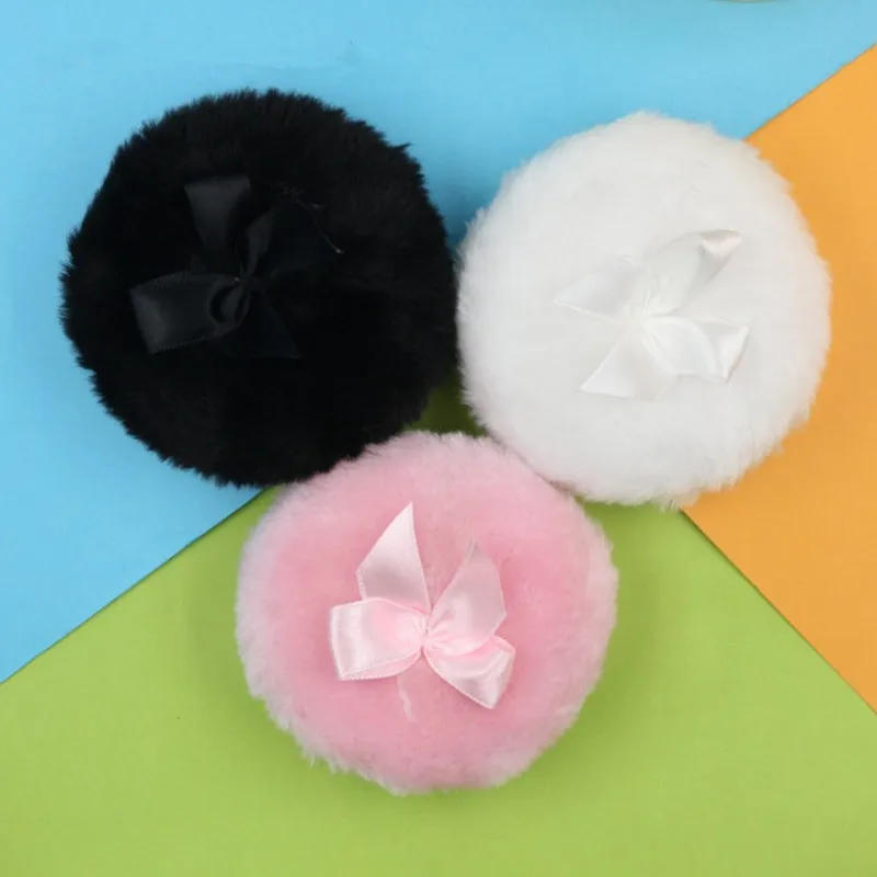 Description Picture 4 of item5pcs Makeup Foundation Sponge Round Shape Facial Face Body Loose Powder Puff Soft Cosmetic Sponge Puff Large Size