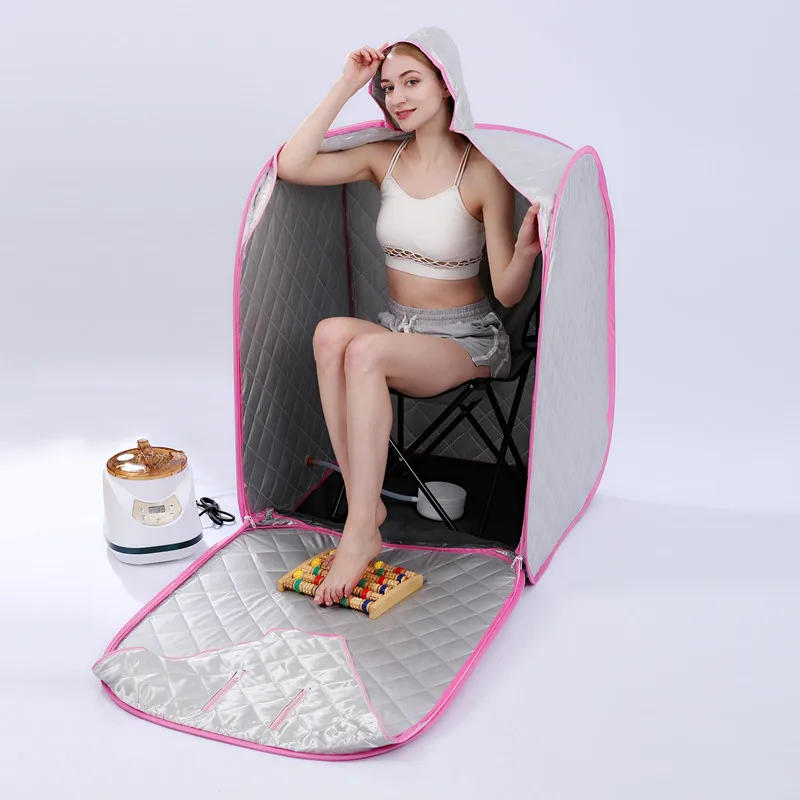 Description Picture 6 of itemPortable Sauna 3.0L 1500W Steam Generator Folding Intelligent Remote Control Personal SPA Sauna Steam Tent