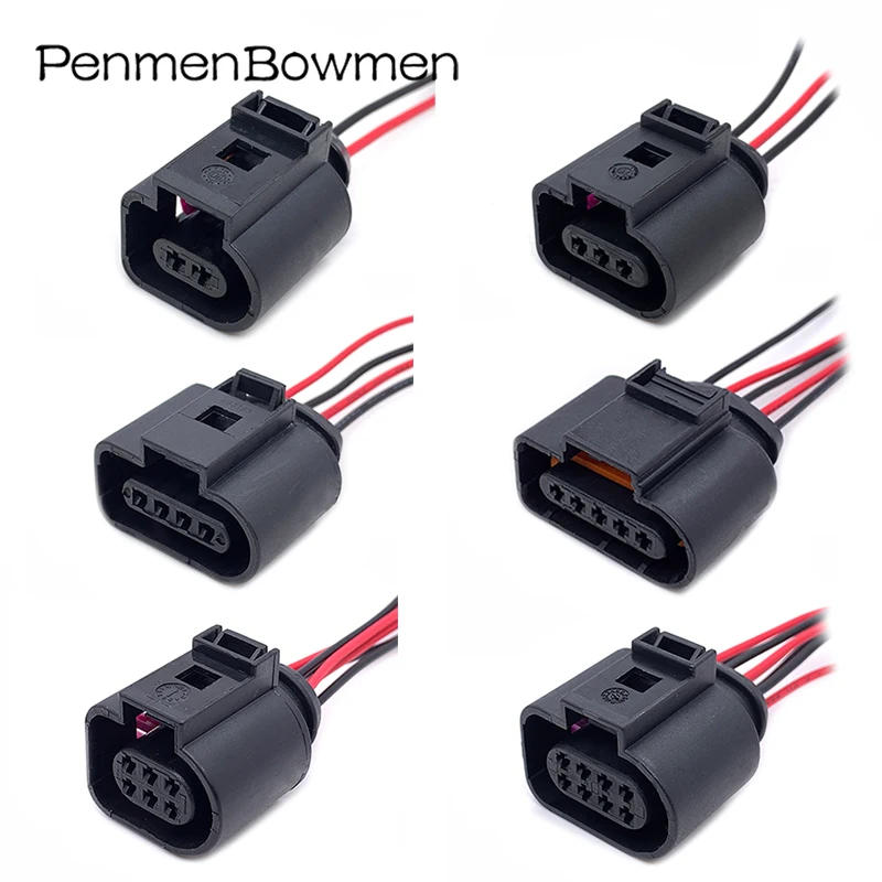 Description Picture 2 of item2 3 4 5 6 8 10 14Pin 1.5MM Auto Coil Waterproof Connector Wire Harness Horn Plug 1J0973702 1J0973703