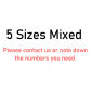 5 Sizes Mixed