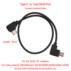 For DJI Ronin SC to Sony Mirrorless series cameras 30cm Control Cable Type-C to Sony Multi Port Not Original