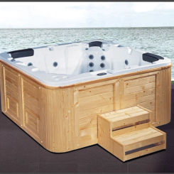 2100X1800X850mm 4 people Swimming Pool whirlpool Bathtub Acrylic Hydromassage Surfing Massage SPA 001