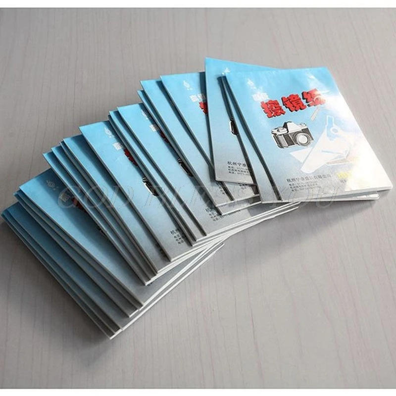 Description Picture 2 of item50-500 Sheets Soft Camera Lens Optics Tissue Cleaning Clean Paper Wipes Booklet Drop Shipping