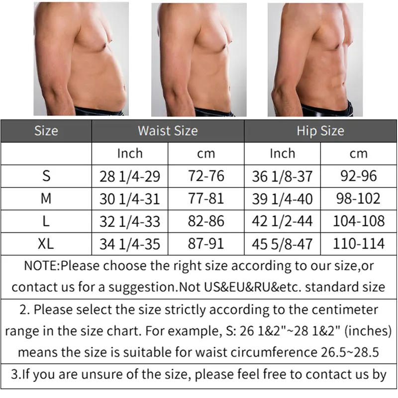 Description Picture 3 of itemMens Body Shaper Abdomen Reducer Thermo Sauna Sweat Pants Waist Trainer Fat Burning Male Shapewear Fitness Leggings Leg Slimmer