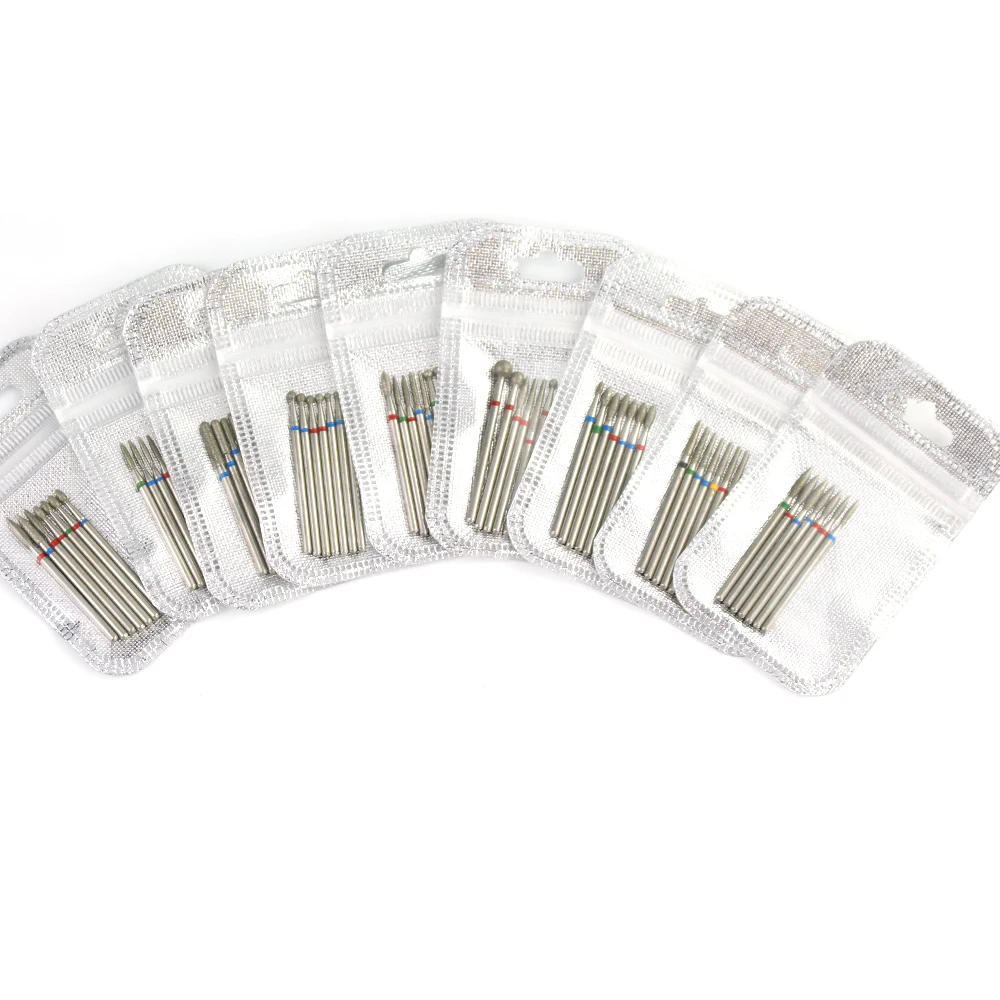 Description Picture 6 of item7pcs/Set Diamond Nail Drill Bit Rotery Electric Milling Cutters For Pedicure Manicure Files Cuticle Burr Nail Tools Accessories