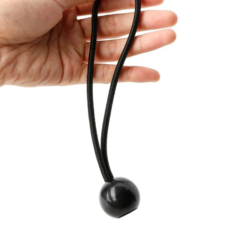 Description Picture 4 of item10pcs Tent High Elastic Ball Bands Plastic Ball Head Bungee Cords Trampoline Baggage Belts Tent Tie Elastic Ball Bands