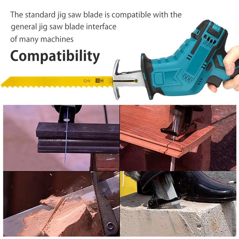 Description Picture 6 of item36Pcs/Set Reciprocating Saw Blades Pruning Saw Handsaw Multi Saw Blade For Cutting Wood Metal PVC Tube Power Tools Accessories