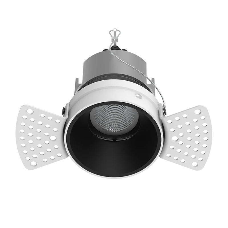 Description Picture 4 of itemBRGT LED Spot Light Frameless Embedded Lights COB 5W7W12W Anti-glare Ceiling Lamp Trimless Aluminum Recessed Downlight Indoor