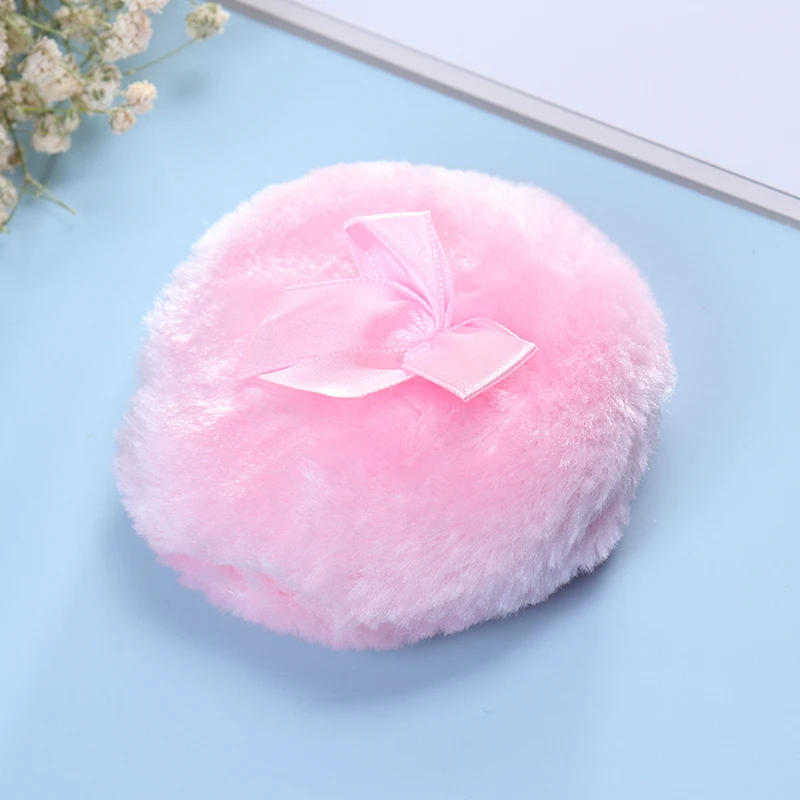 Description Picture 3 of itemButterfly Plush Puff Baby Cosmetic Soft Plush Powder Puff Sponge Talcum Powder Makeup Cosmetic Makeup Beauty Tools