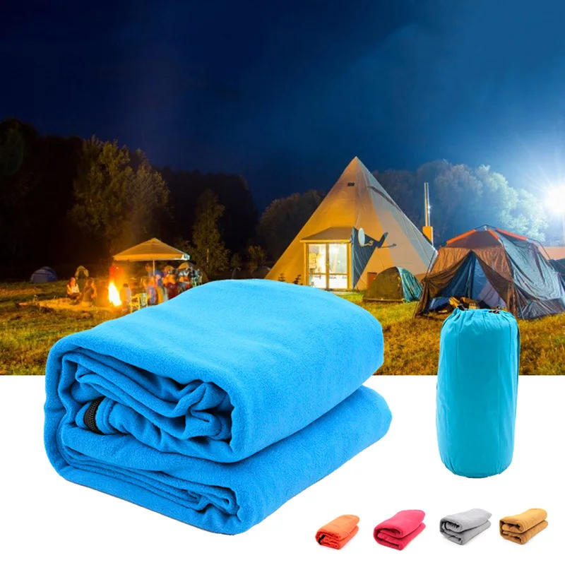 Description Picture 2 of itemUltra-light Polar Fleece Sleeping Bag for Outdoor Camping Tent Bed use,Travel Warm Sleeping Bag Liner