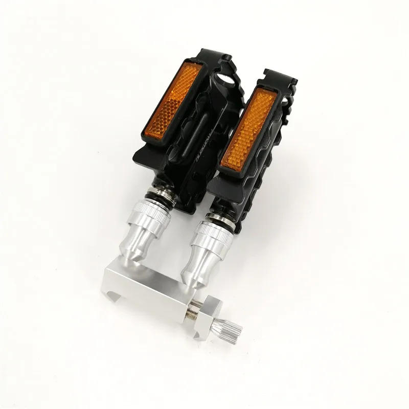 Description Picture 4 of itemFolding Bike For Brompton Quick Release Pedal Portable Adapter Aluminum Alloy Mount Fixed Base Bicycle Accessories